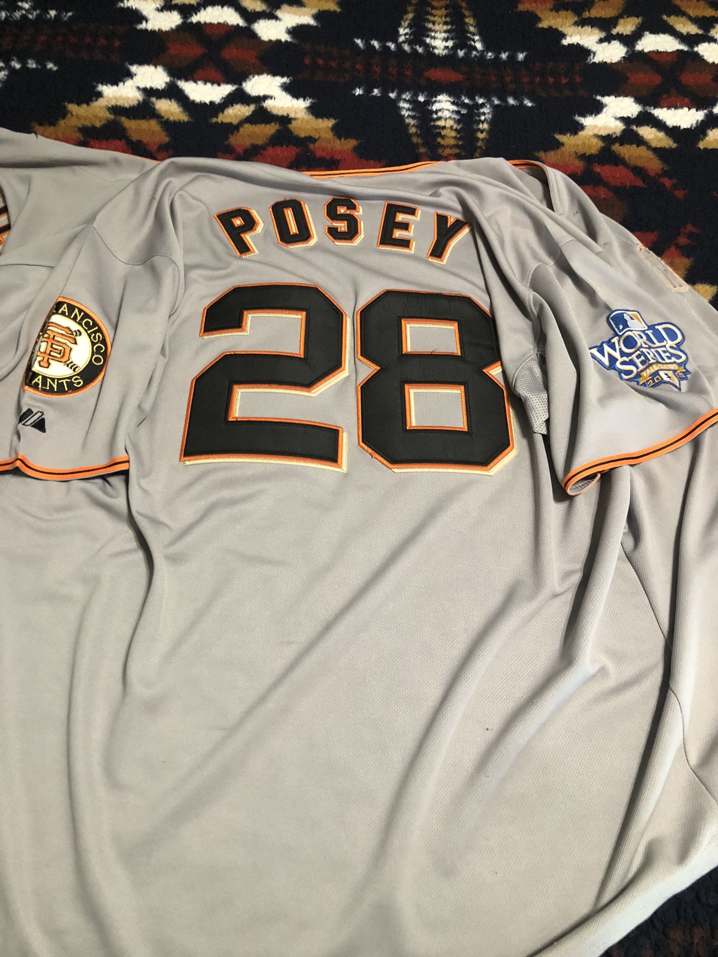 World Series Mlb Buster Posey Jersey Men's San Francisco Giants