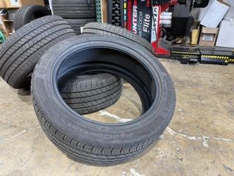 FREE DELIVER 4x Continental All Season tires 255/45/19 Tesla model Y Gemini tires 98% Tread