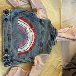 Rainbow Jean Jacket