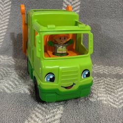 Fisher-Price Little People Recycling Truck Musical Toddler 