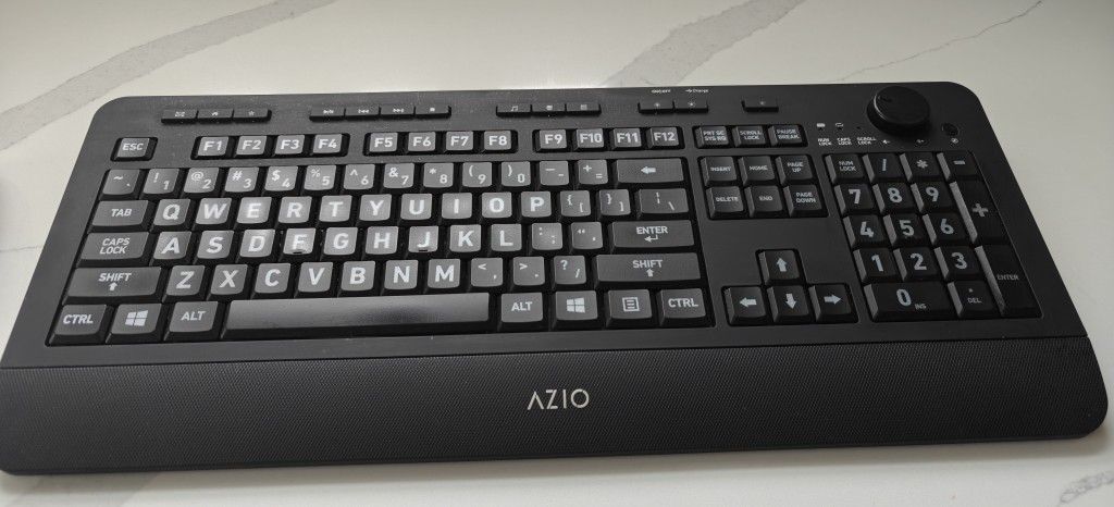LARGE PRINT WIRELESS KEYBOARD