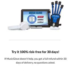 Flint Musical Glove w/ Tablet