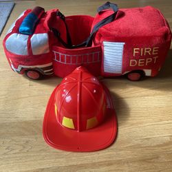 Fire Truck Toddler Costume
