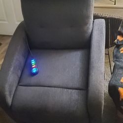 Power left massage recliner