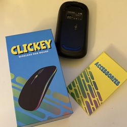 Wireless Usb Mouse Matte Sleek Lightweight