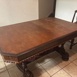 Wooden Kitchen Table 
