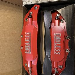 NEW FRONT BRAKE CALIPER COVERS FOR MERCEDES C00