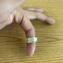 10kt Nugget Ring