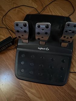 Logitech steering wheel and pedals