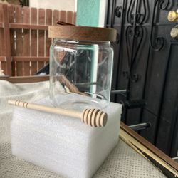 Glass Honey Jars