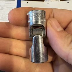 Snap-on Tools 3/8" Drive 18mm Shallow 6PT Swivel Socket FSUM18