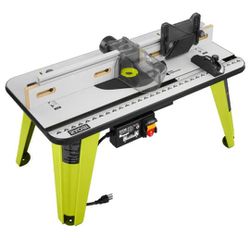 Universal Router Table And Corded Router

