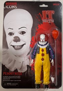 NECA Horror Icons Pennywise Clown Figure New It The Movie