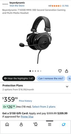 Beyerdynamic MMX 300 Multimedia/gaming headset