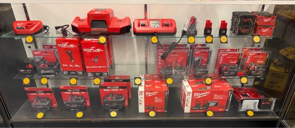 Milwaukee batteries and chargers