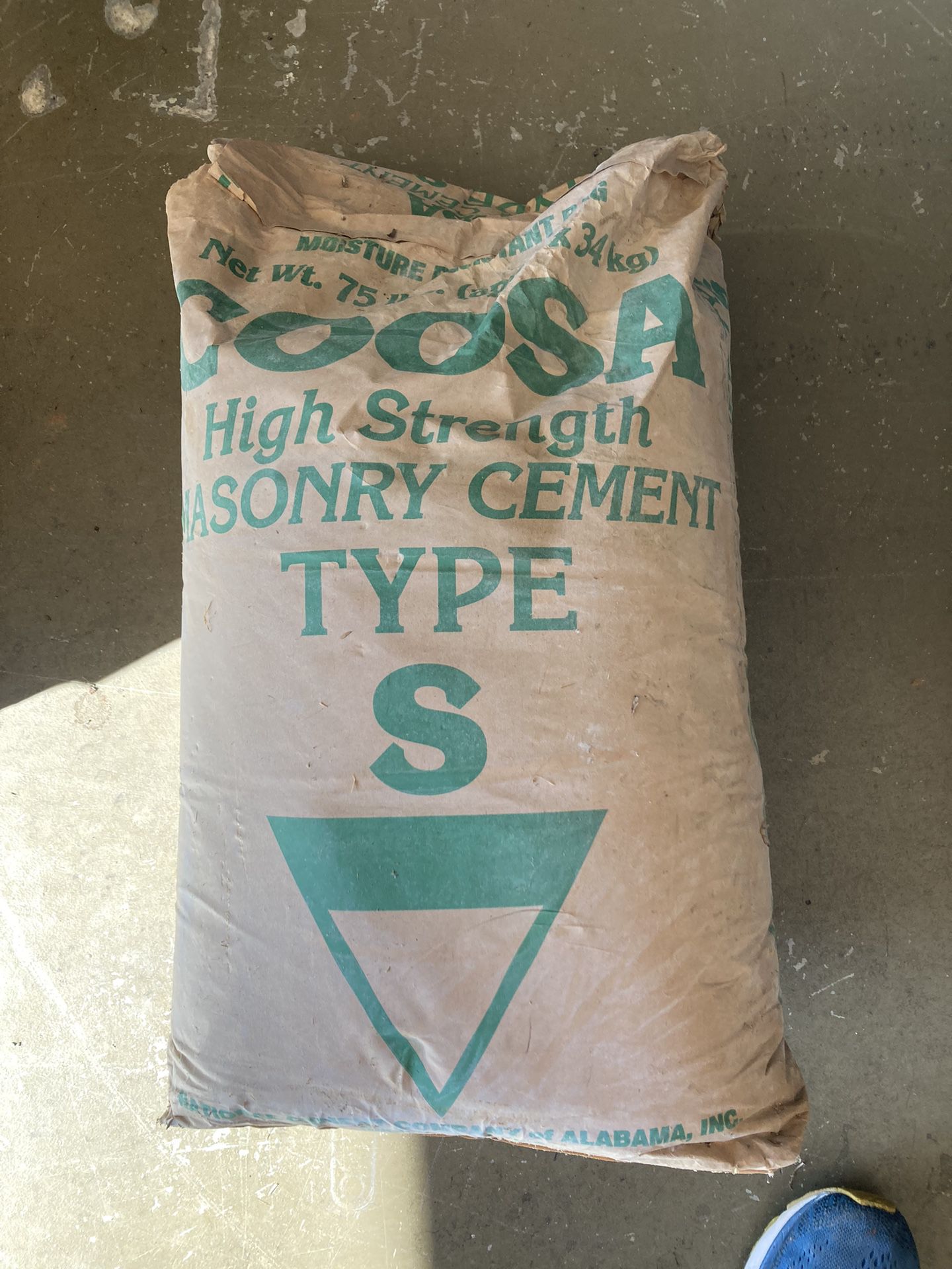 High Strength Masonry Cement Type S