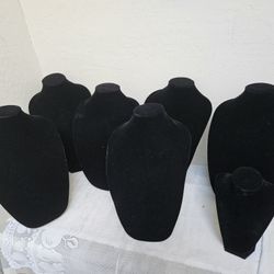 Jewelry Necklace Holder Display Stand 6 Large 1 Small $40 For 7pcs