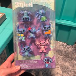 7-Piece Disney Stitch Collectible Figurine Set
