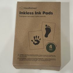 Inkless ink pads (Great for babies, kids and pets)