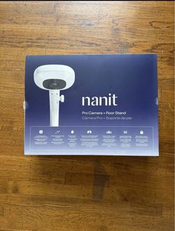 Nanit Pro Camera + Floor Stand Smart Baby Monitor (NB303N) | White