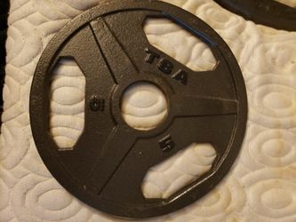 TSA 5lbs Weight Plate