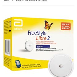 freestyle libre 2 sensors