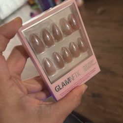 Brown Chrome Press Ons $10