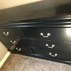 Dresser (black ) ( 6 Set) 