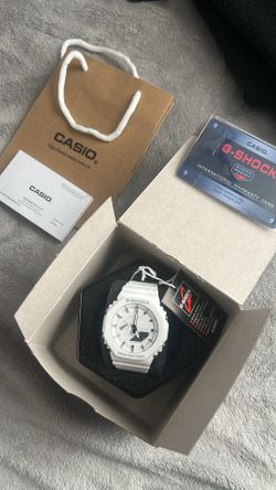 White g shock