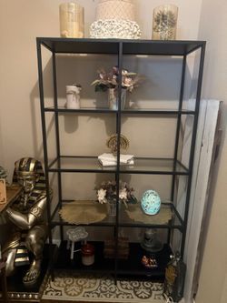 Black Glass Shelf