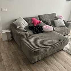 Grey Cloud Couch 