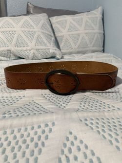 Brown Circle Belt