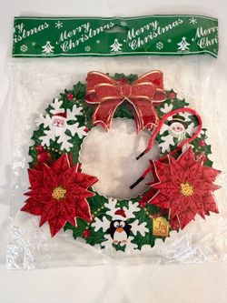CHRISTMAS VINTAGE WREATH