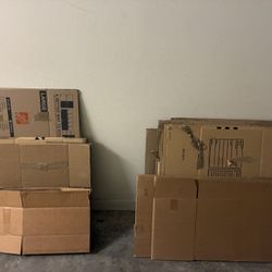 24x Moving Boxes (mostly medium)