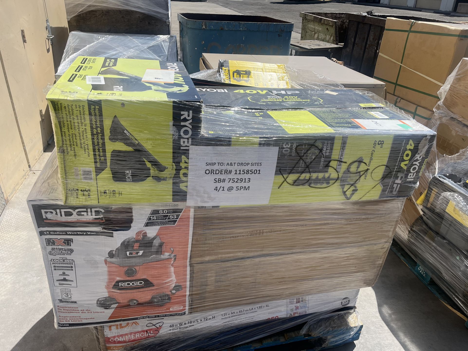 Home Depot Tool Pallets For Sale At Liquidation Prices At