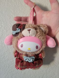 Hello Kitty plush keychain