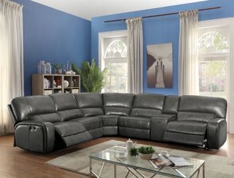 Gray Recliner Sectional Sofa On Sale