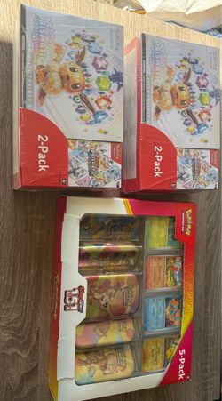 Pokémon TCG Prismatic Evolutions & 151 Bundle Lot