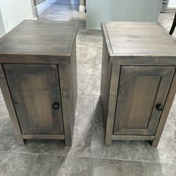 Wood End Tables