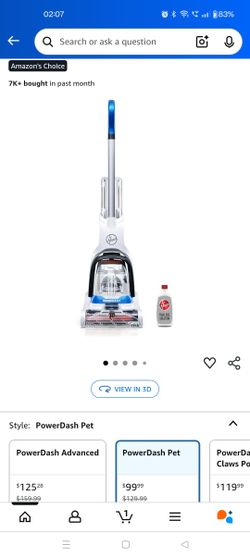 Hoover Power Dash Pet Carpet Cleaner