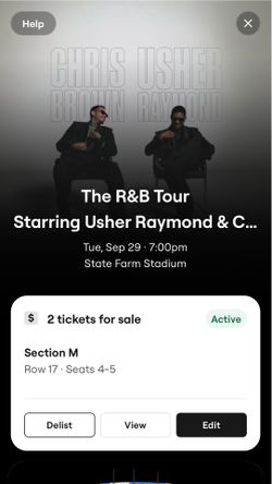 Chris Brown & Usher Concert