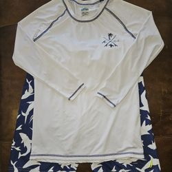 Boys Swim Clothes, Size 18/20 Shorts And Size 16/18 Top. $10