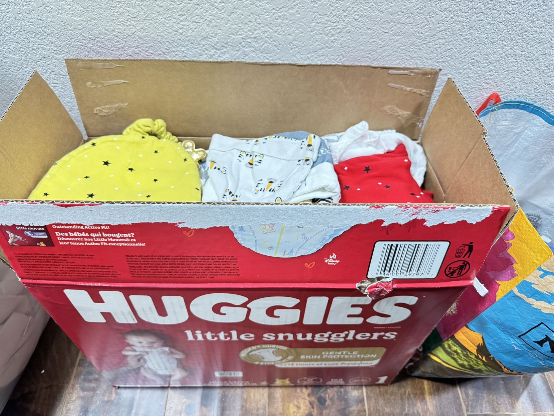 Baby Clothes, Nursing Pads, and Formula Storage Bags