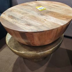 Coffee mango wood round 