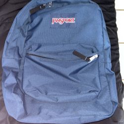 Blue Jansport Backpack 