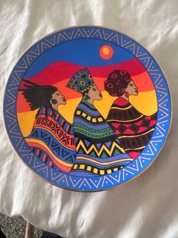 Avon 1996 Sisters in Spirit Collectible Plate by Therez Fleetwood