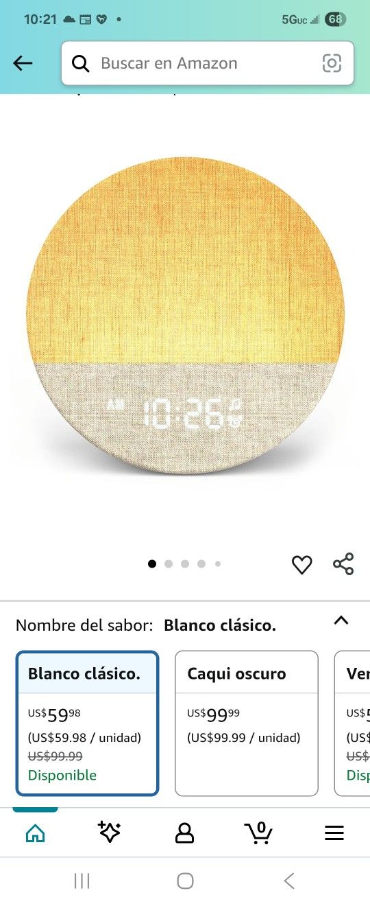 Dreamegg Sunrise 1 - Reloj despertador Sunrise,