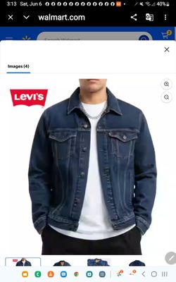Brand  New never worn Levi's Red Tag Trucker DK Denim Jacket  XXL