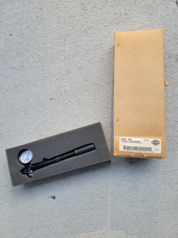 Harley-Davidson air pump kit for air shocks