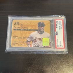 Barry Bonds Studio 1995 Gold Card PSA 10